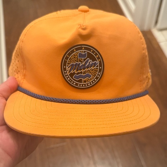 Melin Brand (Headwear) Other - Melin Coronado Hydro Brick Snapback Hat Cap Classic Orange Neon Collection Vibe